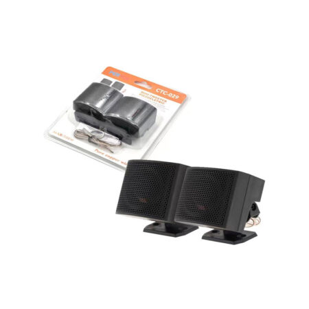 Pervoi Σετ Mini Tweeter Ηχεία Αυτοκινήτου 500W CTC-029 μαύρο 2τμχ - Car Mini Tweeter speakers - Image 7